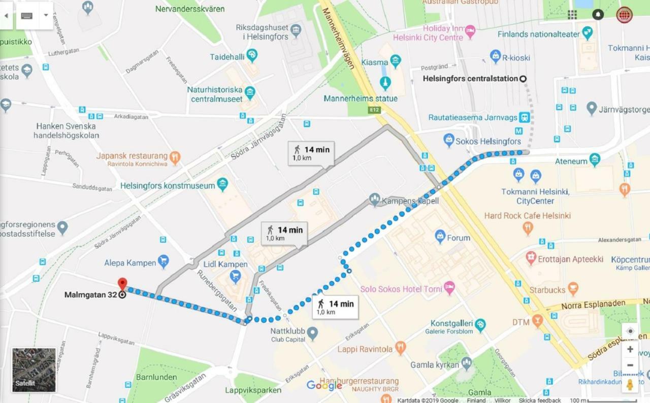 Studio In Helsinki City Center Apartment Екстериор снимка