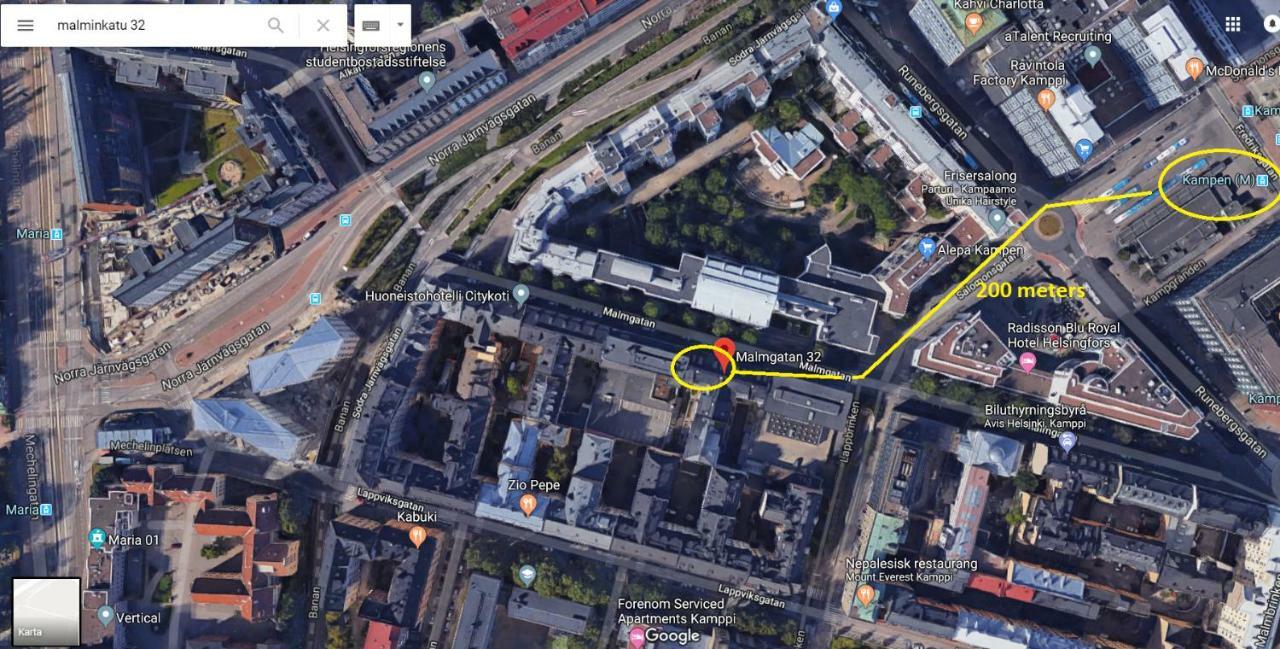 Studio In Helsinki City Center Apartment Екстериор снимка